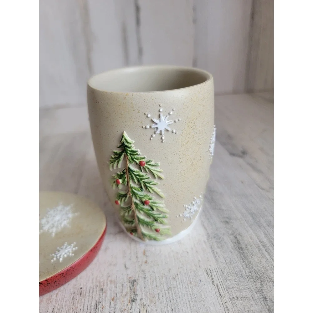 xmas bathroom‎ set snowman soap dish toothbrush cup Xmas home decor